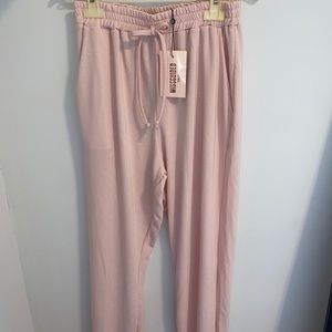 Brand new pink missguided sweatpants